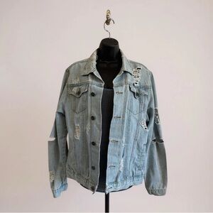 Brooklyn Cloth Women’s Jean Jacket Size L